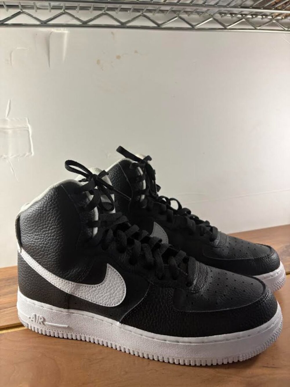 Nike Air Force 1 High  '07 Sneakers Black/White Size 10.5